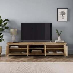 "Olney Super Wide TV Unit for TVs up to 60""" - thumbnail 2