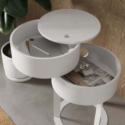 Addison Swivel Bedside Table - thumbnail 3