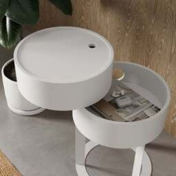 Addison Swivel Bedside Table - thumbnail 2