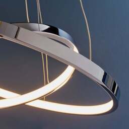 Vogue Kline 2 Light Integrated LED Hoop Ceiling Light - thumbnail 6
