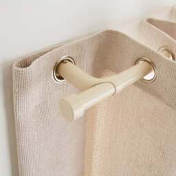 Trinity Room Darkening Extendable Metal Eyelet Curtain Pole - thumbnail 4