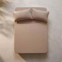 100% Egyptian Cotton 220 Thread Count True Grip® Fitted Sheet - thumbnail 5