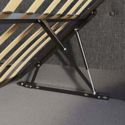 Ashbourne Fabric Side Lift Ottoman Bed Frame - thumbnail 3