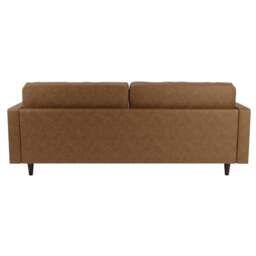 Zoe Faux Leather 4 Seater Sofa - thumbnail 5