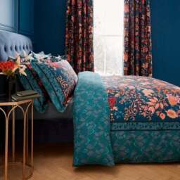 Dorma Tree of Life 300 Thread Count 100% Cotton Sateen Duvet Cover & Pillowcase Set - thumbnail 4