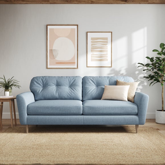 Sven Chunky Tonal Weave 4 Seater Sofa - image 1