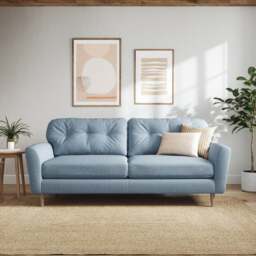 Sven Chunky Tonal Weave 4 Seater Sofa - thumbnail 1