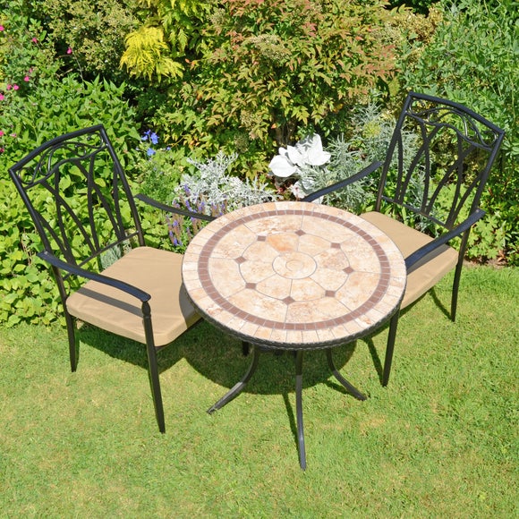 Riverside 76cm Bistro Table Set with 2 Austin Chairs - image 1