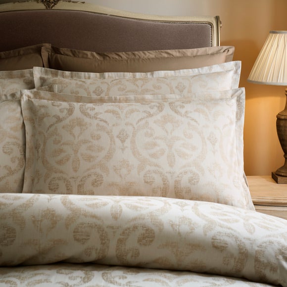 Dorma Rhaine 100% Cotton Jacquard Oxford Pillowcase Pair - image 1