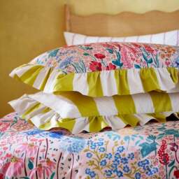 Sophie Robinson Sunset Flowers 100% Cotton Duvet Cover & Pillowcase Set - thumbnail 6