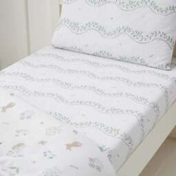 Pack of 2 Soft Bunnies 100% Cotton Fitted Bed Sheets - thumbnail 2