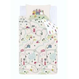 Bianca Transport 100% Cotton Duvet Cover & Pillowcase Set - thumbnail 5