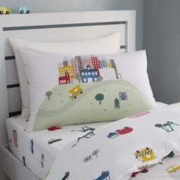 Bianca Transport 100% Cotton Duvet Cover & Pillowcase Set - thumbnail 2
