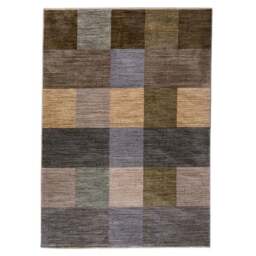 Felix Geometric Checkerboard Rug - thumbnail 5