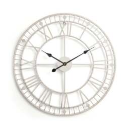 Metallic Metal Skeleton Wall Clock - thumbnail 3