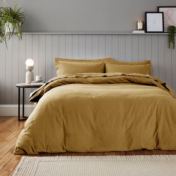 Soft & Cosy Luxury 100% Brushed Cotton Duvet Cover & Pillowcase Set - image 1