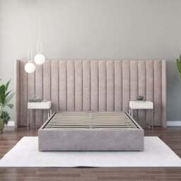 Grandeur Plush Velvet Headboard - thumbnail 3