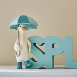 Darcy Duck Splash Ceramic Ornament - thumbnail 2