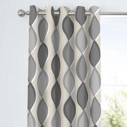 Fusion Lennox Eyelet Curtains - thumbnail 1
