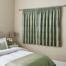 Zahra Chenille Jacquard Pencil Pleat Curtains - thumbnail 6