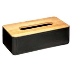 Natureo Bamboo Tissue Box Cover - thumbnail 2