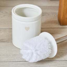 Ceramic Heart Toilet Brush - thumbnail 2