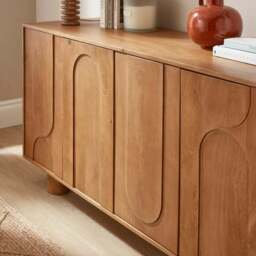 Juni Extra Wide Sideboard, Mango Wood - thumbnail 3