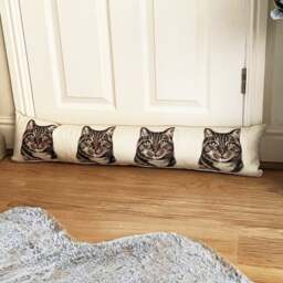 Daro Tabby Cat Draught Excluder - thumbnail 1