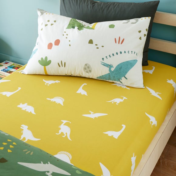 Dino Pack of 2 Fitted Sheets - image 1