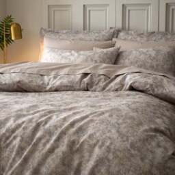 Luxe Haze 180 Thread Count Cotton Duvet Cover & Pillowcase Set - thumbnail 3