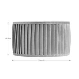 Sawyer Pleated Velvet Drum Lamp Shade - thumbnail 4