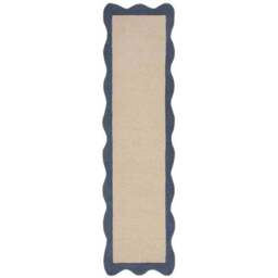 Bonnie Scallop Border Wool Runner - thumbnail 5