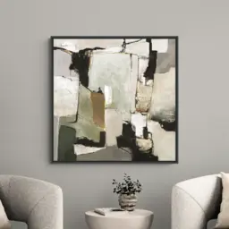 Space 'n Time Framed Canvas - thumbnail 1
