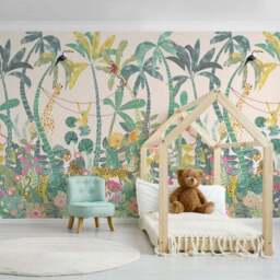 Equatorial Jungle Wall Mural - thumbnail 2