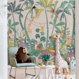 Equatorial Jungle Wall Mural - thumbnail 1