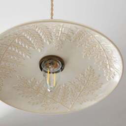 Churchgate Fawsley Fern Industrial Adjustable Pendant Light - thumbnail 3