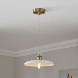 Churchgate Fawsley Fern Industrial Adjustable Pendant Light - thumbnail 1