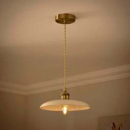 Churchgate Fawsley Fern Industrial Adjustable Pendant Light - thumbnail 2