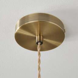 Churchgate Fawsley Fern Industrial Adjustable Pendant Light - thumbnail 4