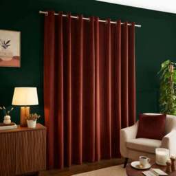 Luxe Velour Eyelet Curtains (Blackout Available) - thumbnail 5