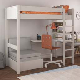 Classic Highsleeper with Desk And Chair Bed - thumbnail 1