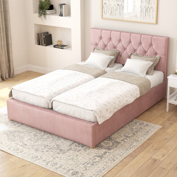 Olivier Plush Velvet Adjustable Bed - image 1