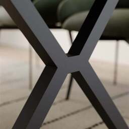 Ezra II 4-6 Seater Extendable Rectangle Dining Table - thumbnail 4