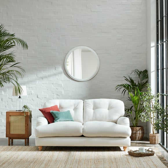 Martha Faux Linen 2 Seater Sofa - image 1