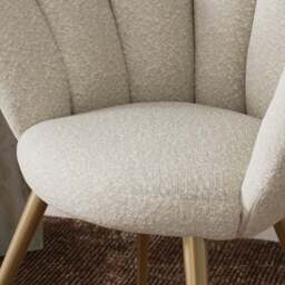 Vivian Boucle Cocktail Chair - thumbnail 4