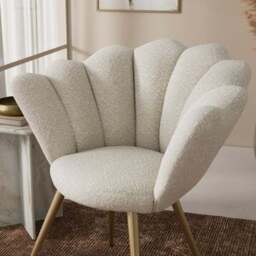 Vivian Boucle Cocktail Chair - thumbnail 3