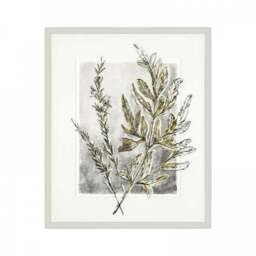 Cedar & Sage Holly Fern Floral Framed Print - thumbnail 2