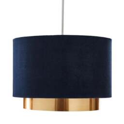 Nesa Two Tier Velvet Lamp Shade - thumbnail 4