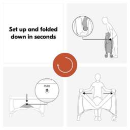 Hauck Sleep n' Easyfold Travel Cot - thumbnail 4