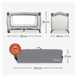 Hauck Sleep n' Easyfold Travel Cot - thumbnail 2